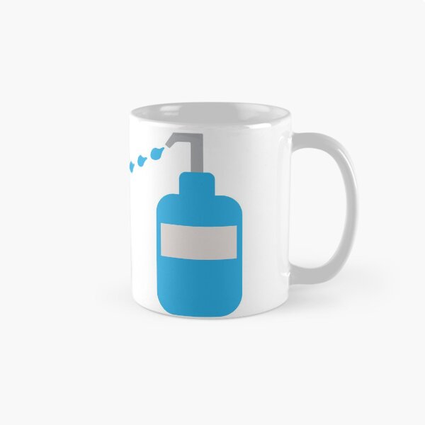 Item preview, Coronavirus Character afraid Of Liquid Soap designed and sold by sigdesign.