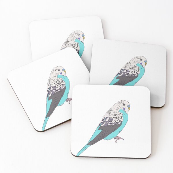Item preview, Budgie  designed and sold by Leatextileart.