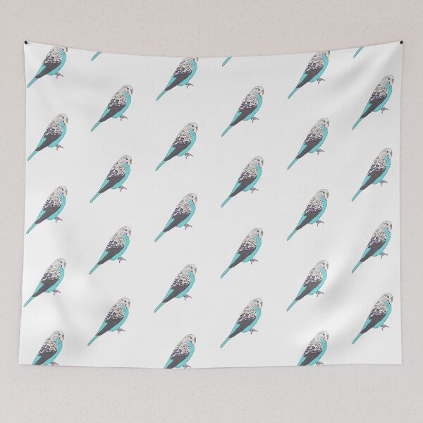 Item preview, Budgie  designed and sold by Leatextileart.