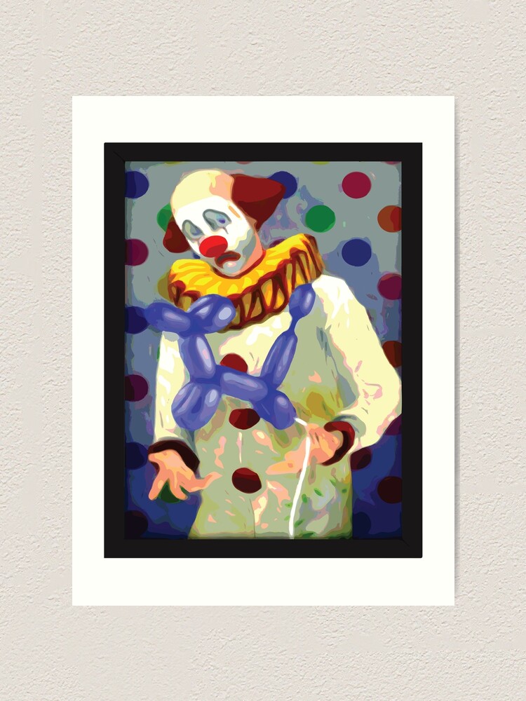 Tragic Clown Sims 4 Art Print For Sale By Lfbd Redbubble