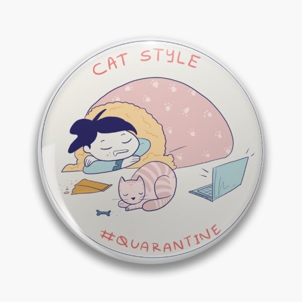 Item preview, Quarantine like a Cat - catstyle designed and sold by QuimeraTadeo.
