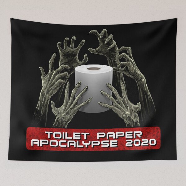 Item preview, Toilet Paper Apocalypse designed and sold by HobzyMerch.