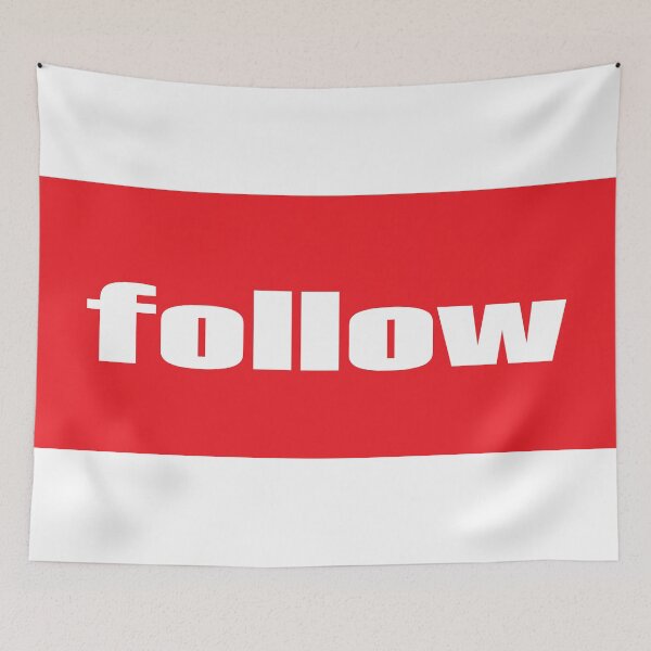 Item preview, Follow Unfollow designed and sold by ProjectX23.