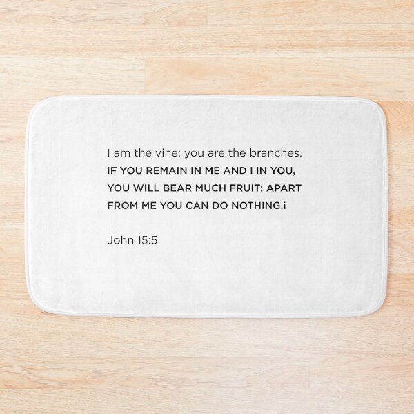 Item preview, John 15:5 designed and sold by corbrand.
