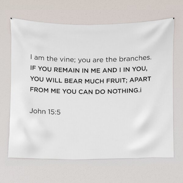 Item preview, John 15:5 designed and sold by corbrand.