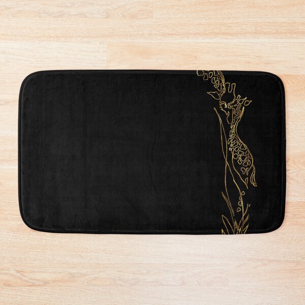Item preview, Giraffe Love BLACK & GOLD designed and sold by Curtis Ryan Woodside Productions.