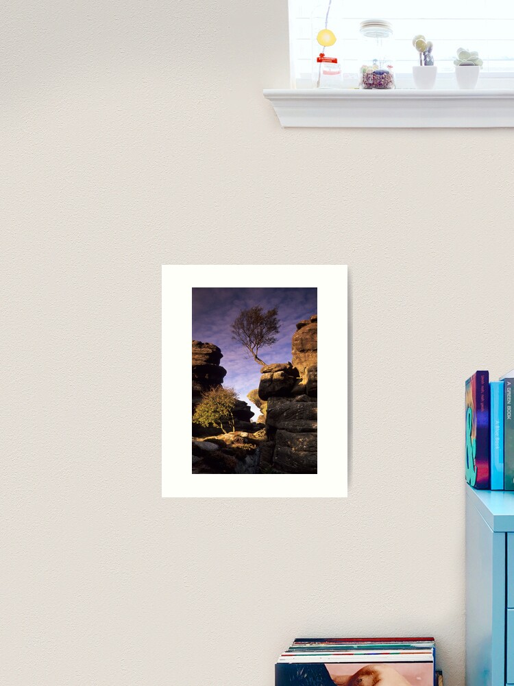 Thumbnail 2 of 3, Art Print, Brimham Rocks designed and sold by sjbowen.