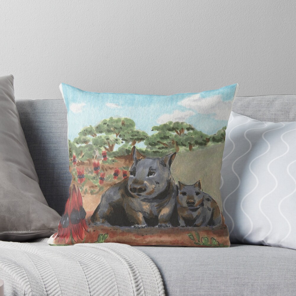 Item preview, Throw Pillow designed and sold by ddanyen.