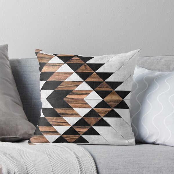 Item preview, Urban Tribal Pattern No.9 - Aztec - Concrete and Wood designed and sold by Zoltan Ratko.
