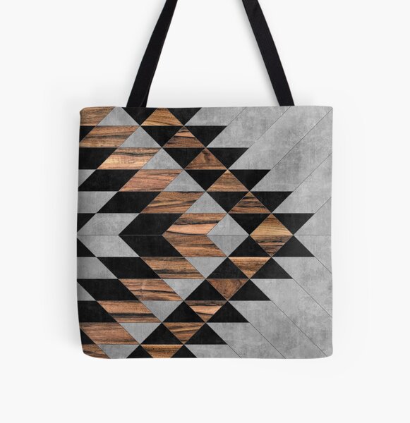 Aztec Cheetah Print Med Utility Tote