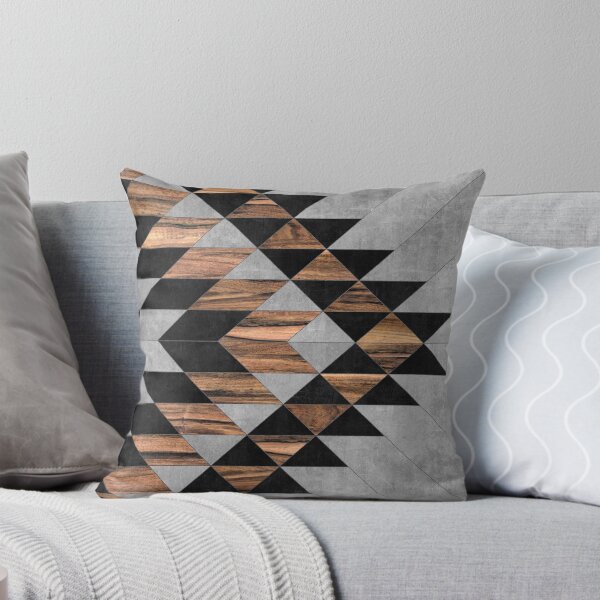 Item preview, Urban Tribal Pattern No.10 - Aztec - Concrete and Wood designed and sold by Zoltan Ratko.
