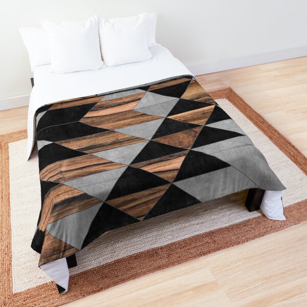 Item preview, Urban Tribal Pattern No.10 - Aztec - Concrete and Wood designed and sold by Zoltan Ratko.