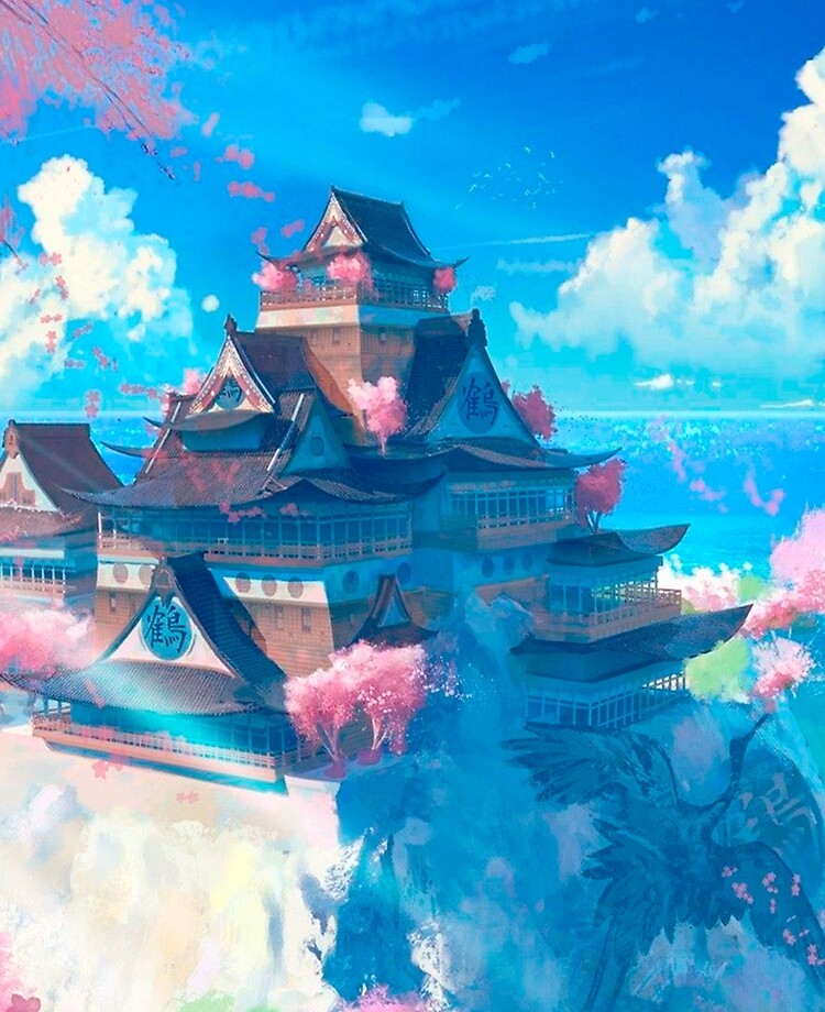 Anime fantasy castle HD wallpapers | Pxfuel