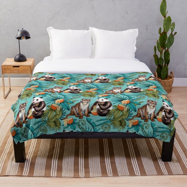 Item preview, Fideos Jungle Fantasy - en cian designed and sold by Perrin Le Feuvre.