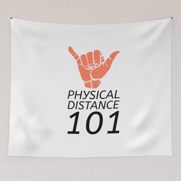 Item preview, Physical Distance 101 designed and sold by greenchimp.