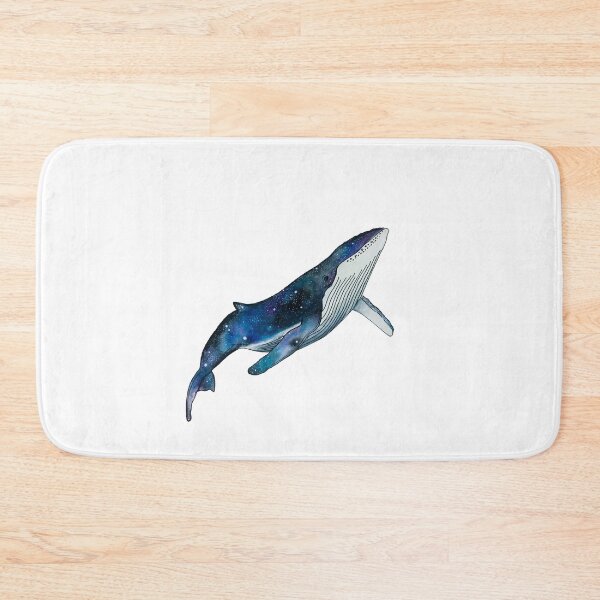 Item preview, Watercolour galaxy humpback whale  designed and sold by julesartthings.
