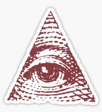 All seeing eye Sticker
