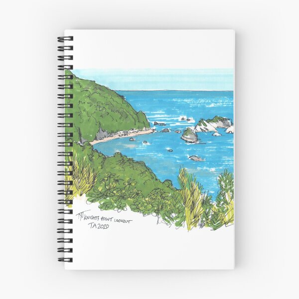 Item preview, Tour Aotearoa 2020 - Knights Point Lookout designed and sold by Tom Napper Design.