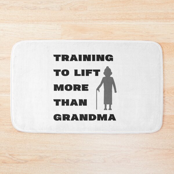 Item preview, Training to lift more than Grandma designed and sold by InputVSOutput.