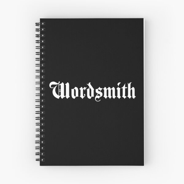 Item preview, Wordsmith White designed and sold by Tee4Daily.
