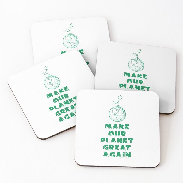 Aperçu de l'œuvre MAKE OUR PLANET GREAT AGAIN créée et vendue par 2G2P.