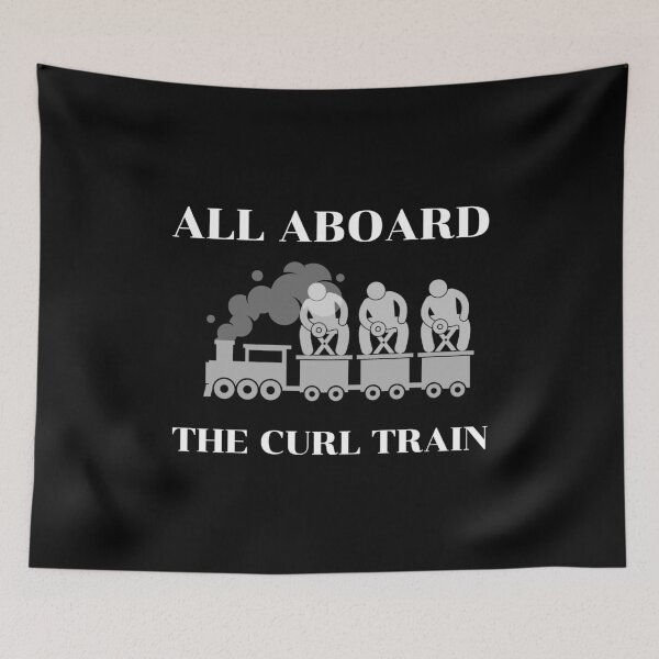 Item preview, The Curl Train designed and sold by InputVSOutput.
