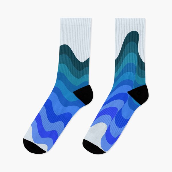 Item preview, Retro Ripple Sea Wave designed and sold by The Wellington Boot.