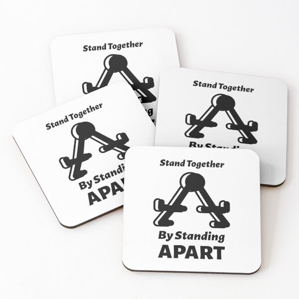 Item preview, Stand Together By Standing Apart designed and sold by greenchimp.