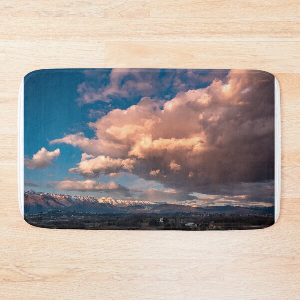 Item preview, Winter colorful sunset in the countryside of Friuli-Venezia Giulia, Italy designed and sold by zakaz86.