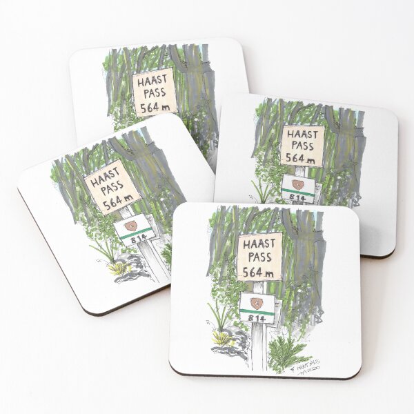 Item preview, Tour Aotearoa 2020 - Haast Pass designed and sold by Tom Napper Design.