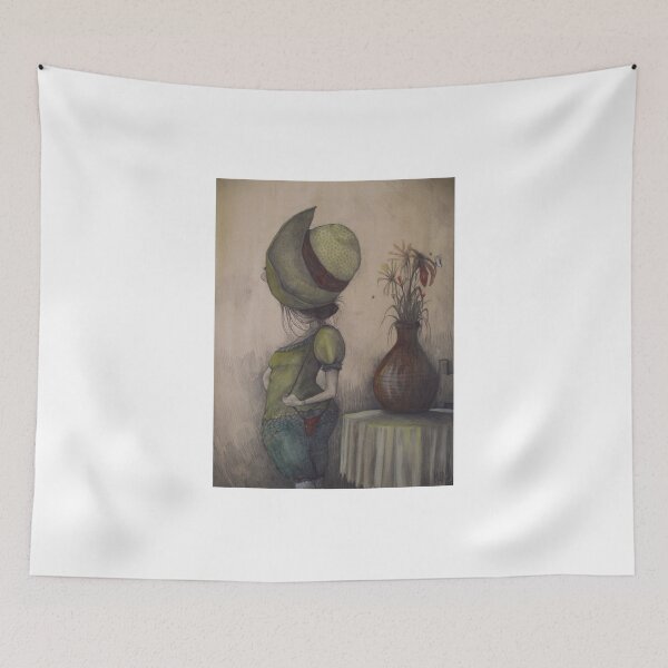 Item preview, The Lady and the Flowers  designed and sold by Melanie de Boehmler.