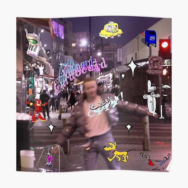 Zack Villere Cardboard City- Poster