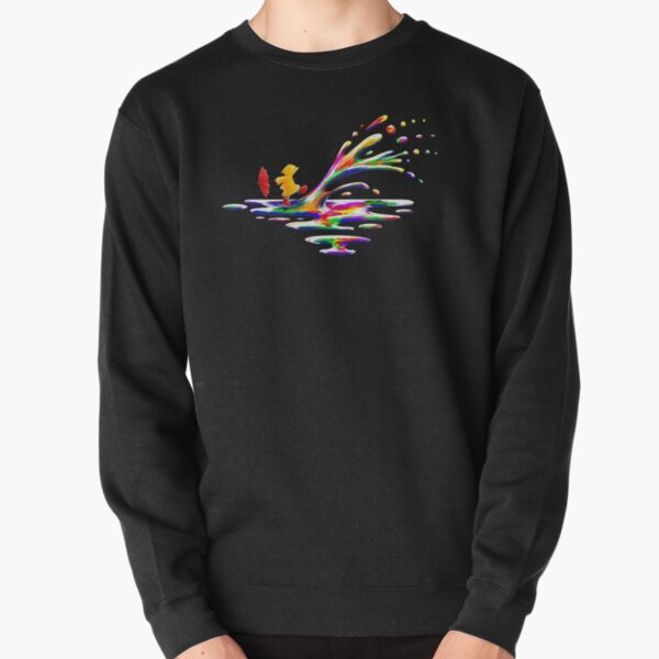 Splashing Pullover Sweatshirt