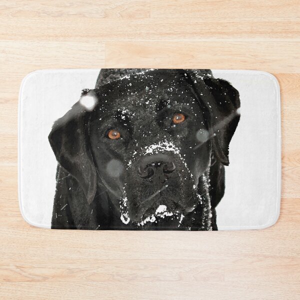 Item preview, Snow Globe - Black Labrador  designed and sold by BlackDogArtJudy.