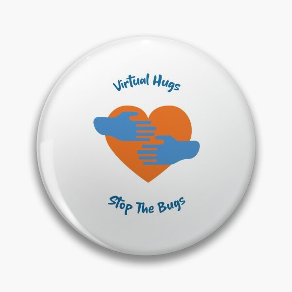Aperçu de l'œuvre Virtual Hugs Stop The Bugs créée et vendue par greenchimp.