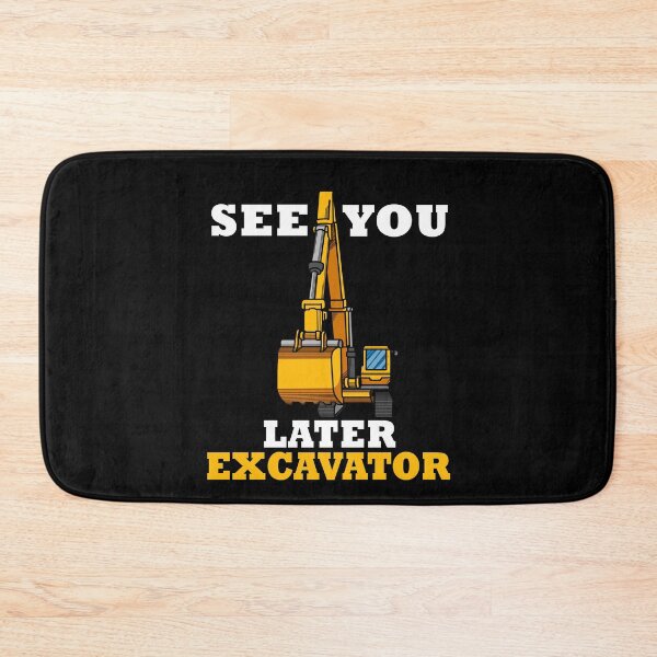 Item preview, See You Later Excavator Tshirt Boys Excavator Gifts Kids Excavator designed and sold by DSWShirts.
