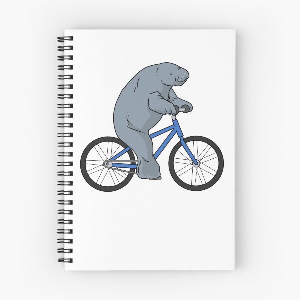 Item preview, Funny Manatee Bicycle Shirt Manatee Gifts Bicycle Manatee designed and sold by DSWShirts.