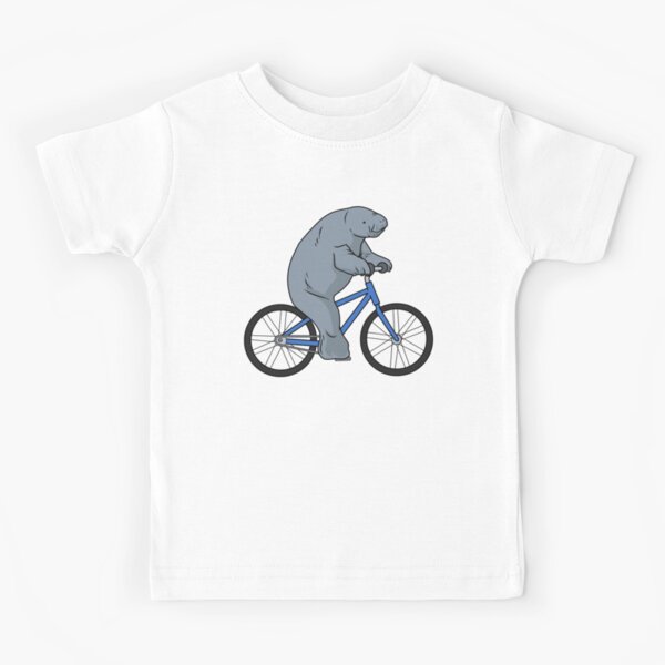 Item preview, Funny Manatee Bicycle Shirt Manatee Gifts Bicycle Manatee designed and sold by DSWShirts.