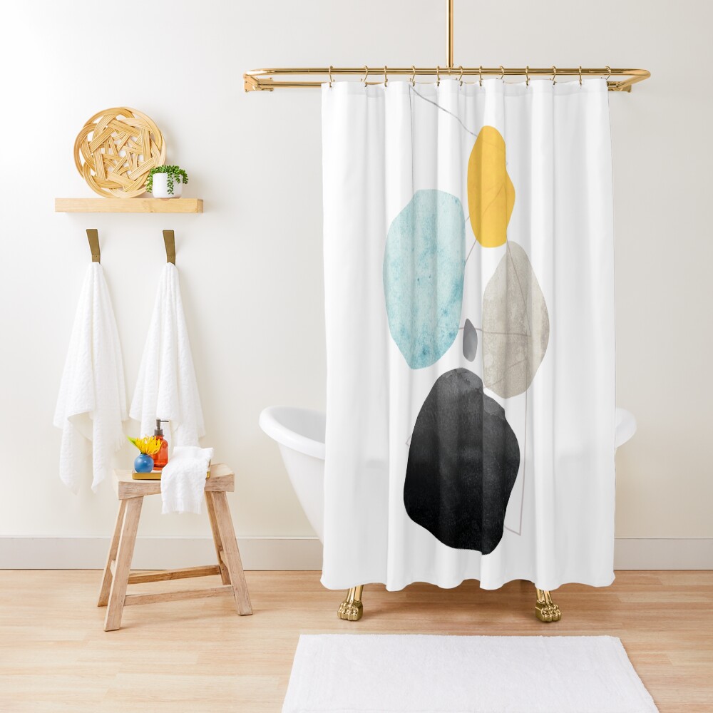 Modern Mid Century 1 Shower Curtain For Sale By Dreamprint Redbubble