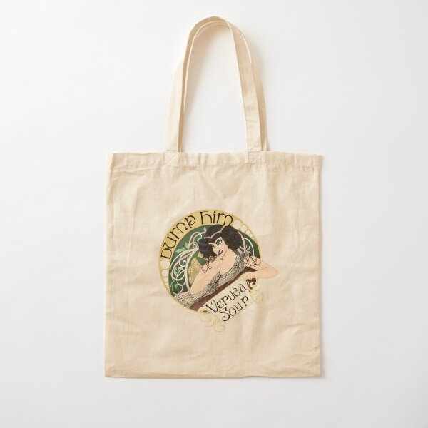 Dump Him / Veruca Sour Cotton Tote Bag