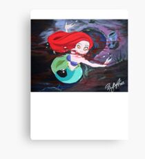 Ariel's Awakening Canvas Print