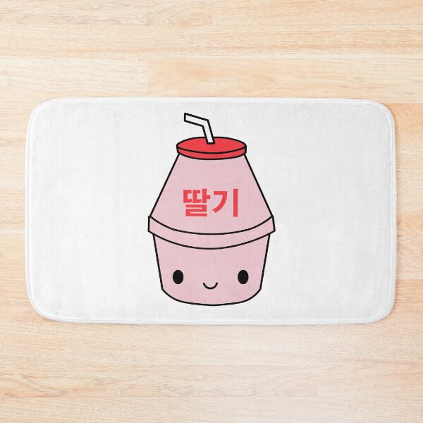 Artikelvorschau, Kawaii Korean Strawberry Milk Cute Design entworfen und verkauft von mariekawaii.