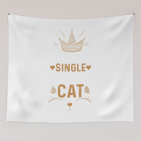 Item preview, I Am Not Single I Have A Cat designed and sold by fantasyy.