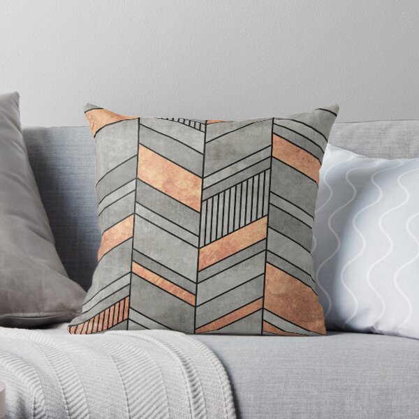 Grey 2025 copper cushions