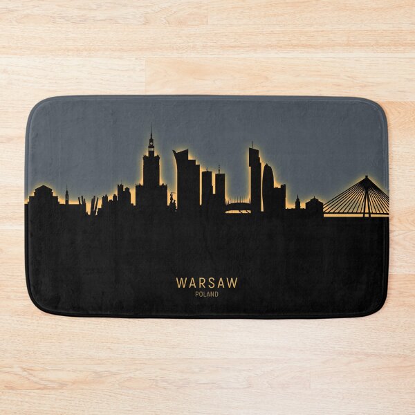 Item preview, Warsaw Poland Skyline designed and sold by ArtPrints.