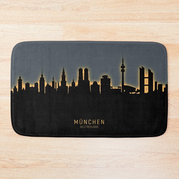 Item preview, Munich Germany Skyline designed and sold by ArtPrints.
