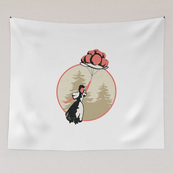 Item preview, Schwarzwaldmädchen, Schwarzwald, Frau, Luftballons, lustig designed and sold by ArtOfCopenhagen.