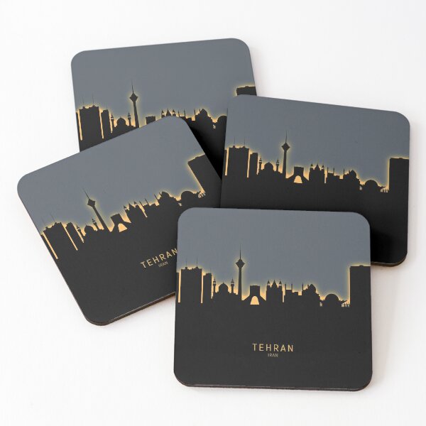 Item preview, Tehran Iran Skyline designed and sold by ArtPrints.