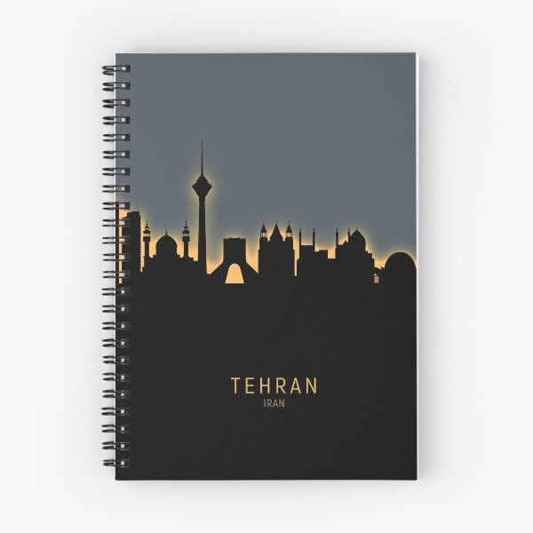 Item preview, Tehran Iran Skyline designed and sold by ArtPrints.