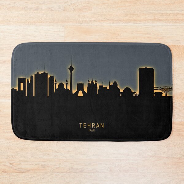 Item preview, Tehran Iran Skyline designed and sold by ArtPrints.